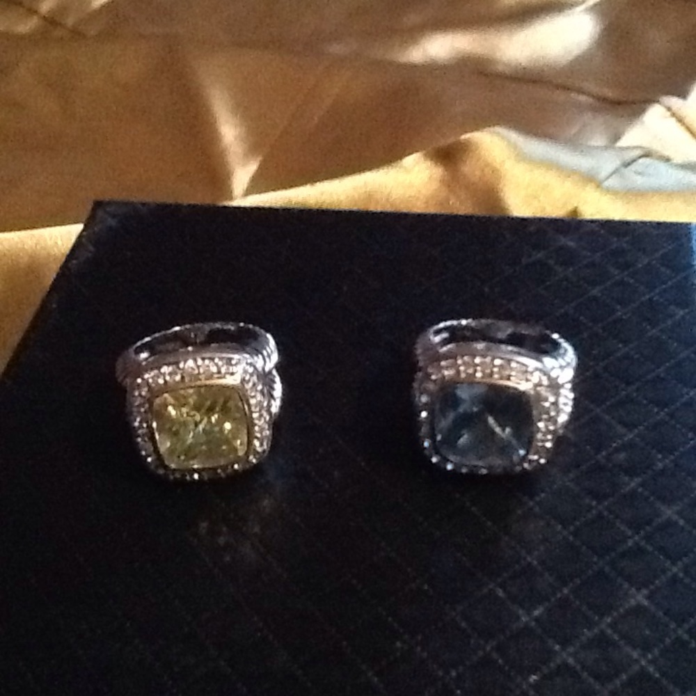 Gemstone rings
